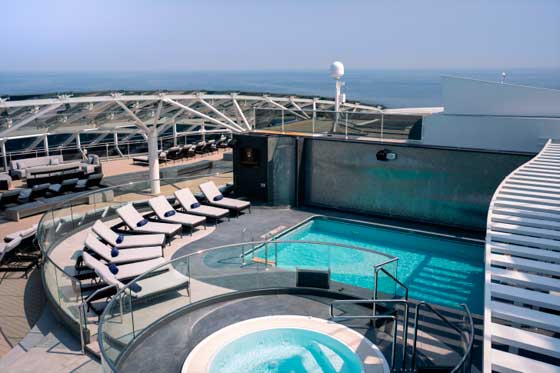 MSC Yacht Club Sundeck & Pool