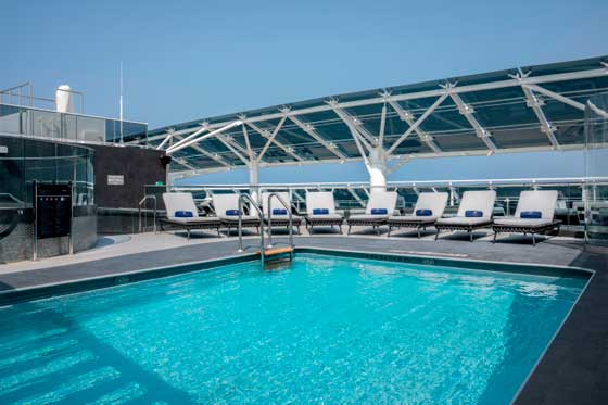 MSC Yacht Club Sundeck & Pool